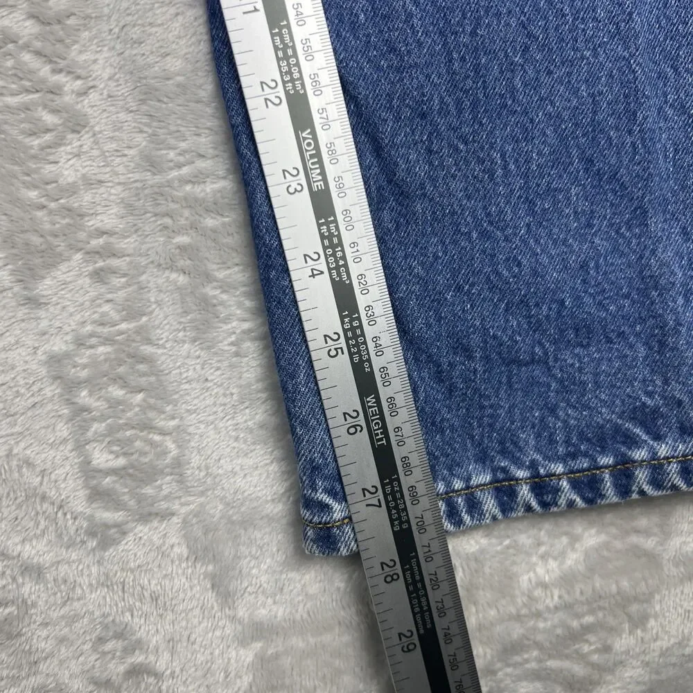 Levi’s 501 Jeans Mens 38x30 Blue Button Fly Straight Leg WPL 423 Vintage Denim